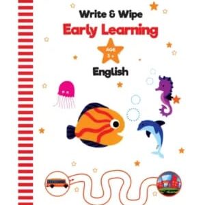 Allied school English Write And Wipe Book Playgroup