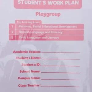 Playgroup Student work plan