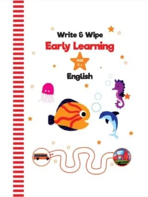 Allied School Playgroup English Write And Wipe Book