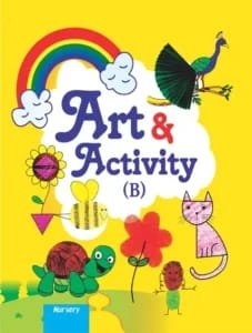 Allied School Nursery Art & Activity (B) Book – Nursery