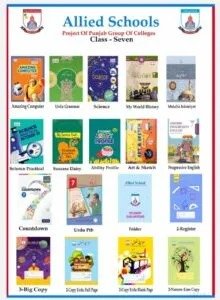 Allied Schools Class 7 Complete Book Package 2026 | Official Book Set