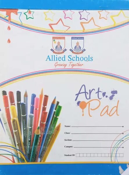 Allied School Art Pad for Class 7 | Official Drawing & Sketching Pad