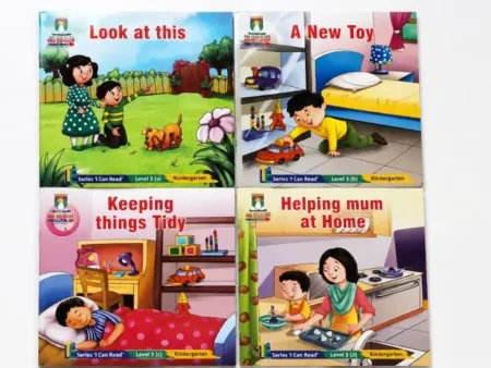 The Educators 4 Stories Book Pack KG Class (I Can Read Level 3)