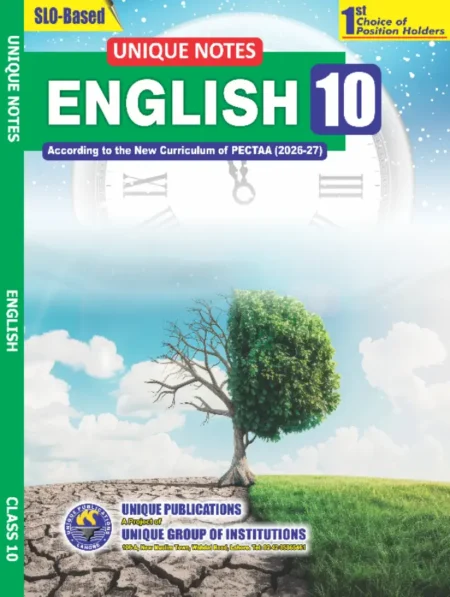 Buy Unique Notes English Book Class 10 Online with Home Delivery