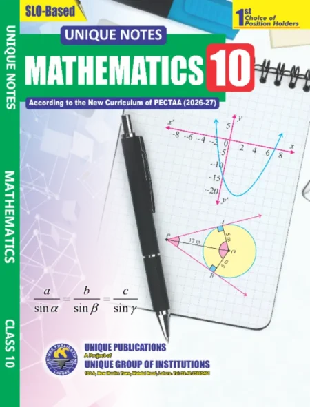 Buy Unique Notes Mathematics Class 10 Online