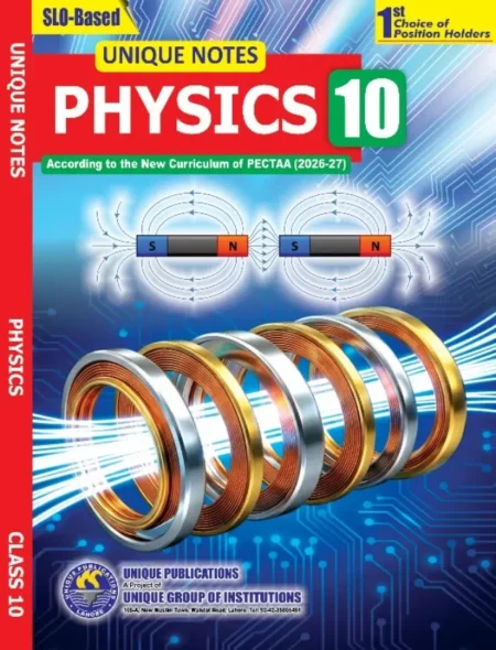 Buy Unique Notes Physics Class 10 Online, Pakistan
