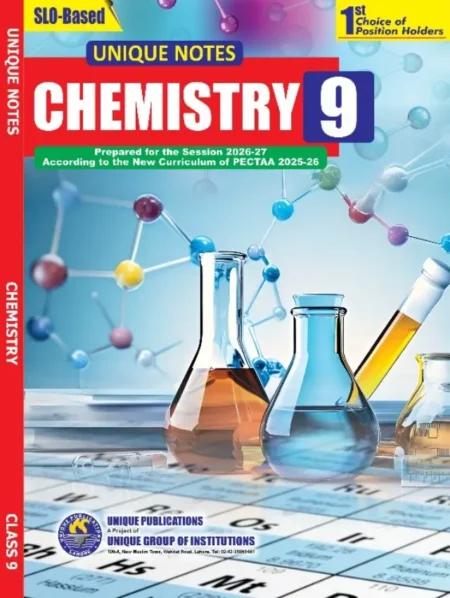 Buy Unique Notes Chemistry Book Class 9 Online, Home Delivery