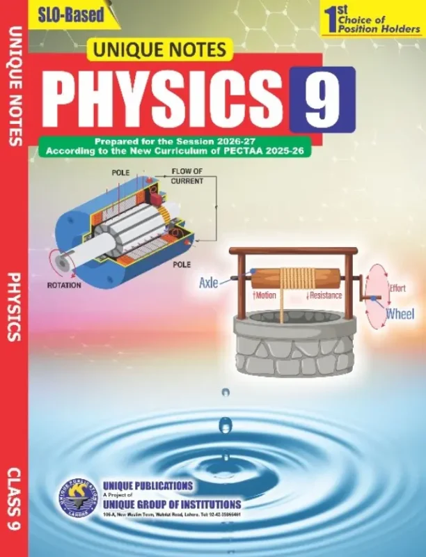 Buy Unique Notes Physics Book Class 9 Online with Home Delivery