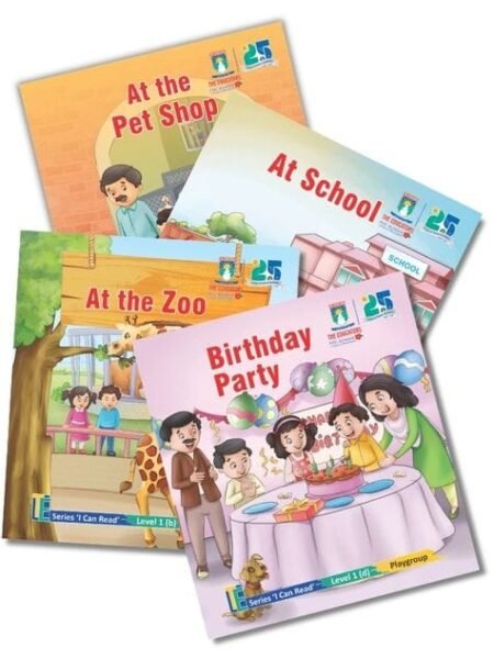 4 Story Books Pack Playgroup (I Can Read Level 1) | The Educators School