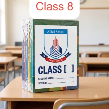 Allied School Class 8 Complete Book Set — Textbooks & Stationery