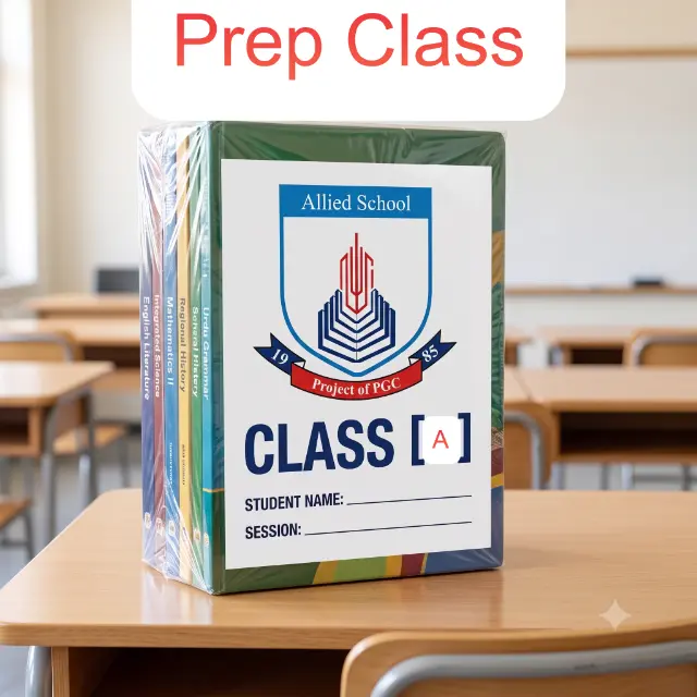 Allied School KG-Prep Complete Book Set — Textbooks & Stationery