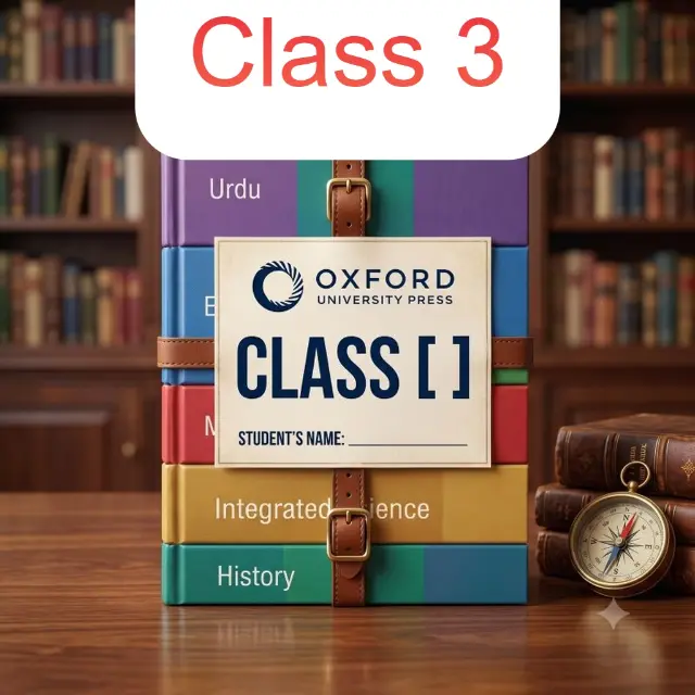 Oxford Class 3 Complete Book Set — Textbooks & Stationery