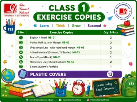 Buy The Smart School Class 1 Exercise Copies Online
