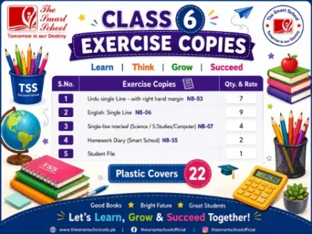 Buy The Smart School Class 6 Exercise Copies Online