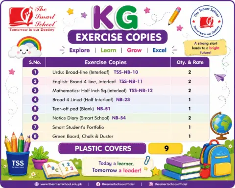 Buy The Smart School KG Exercise Copies Online