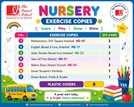 Buy The Smart School Nursery Exercise Copies Online