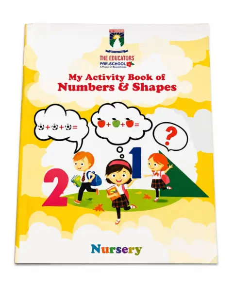 My Activity Book of Numbers & Shapes Nursery Class | The Educators School