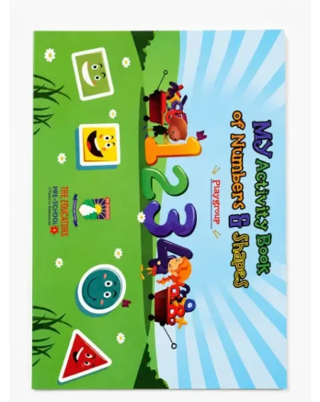 My Activity Book of Numbers & Shapes | Playgroup | The Educators