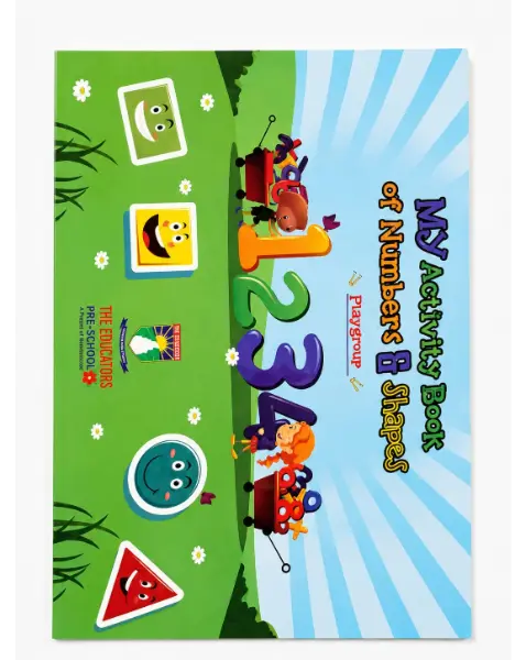 My Activity Book of Numbers & Shapes | Playgroup | The Educators