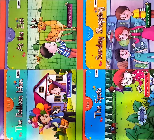SRM English Readers Set | Nursery | The Smart School
