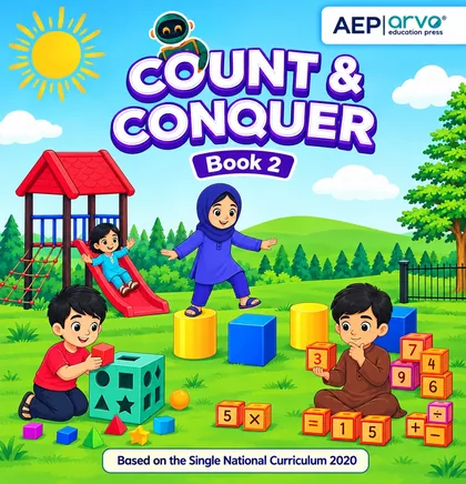 Count & Conquer (Maths) Book 2 | Class 2 | Allied School
