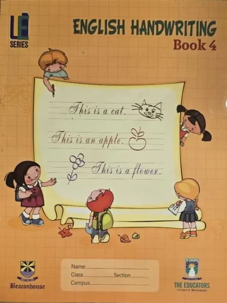 English Handwriting Book 4 | Class 4 | The Educators