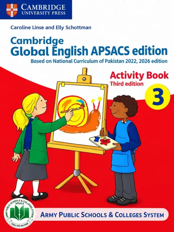 Activity Book of Cambridge Global English APSACS | Class 3 | Army Public School