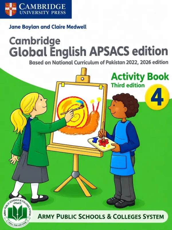Activity Book of Cambridge Global English APSACS | Class 4 | Army Public School