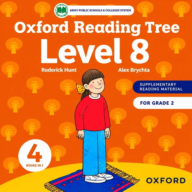 Oxford Reading Tree Level 8 (4 Books in 1) | Class 2 Reader | Army Public School