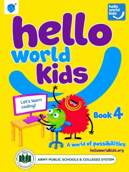 Hello World Kids Book 4 (Computer) | Class 4 | Army Public School