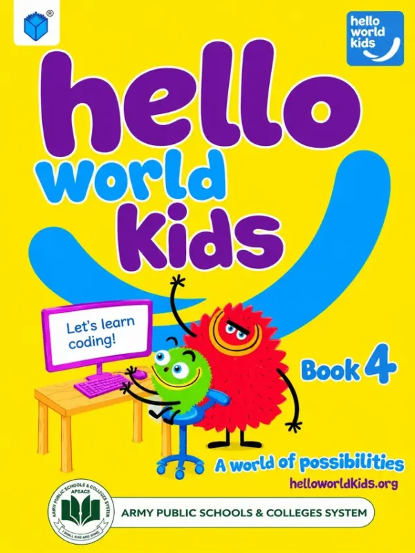 Hello World Kids Book 4 (Computer) | Class 4 | Army Public School