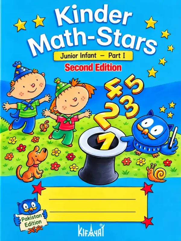 Kinder Math-Stars Junior Infant Part 1, Second Edition (Kifayat Pakistan Edition) | Play Group | LGS