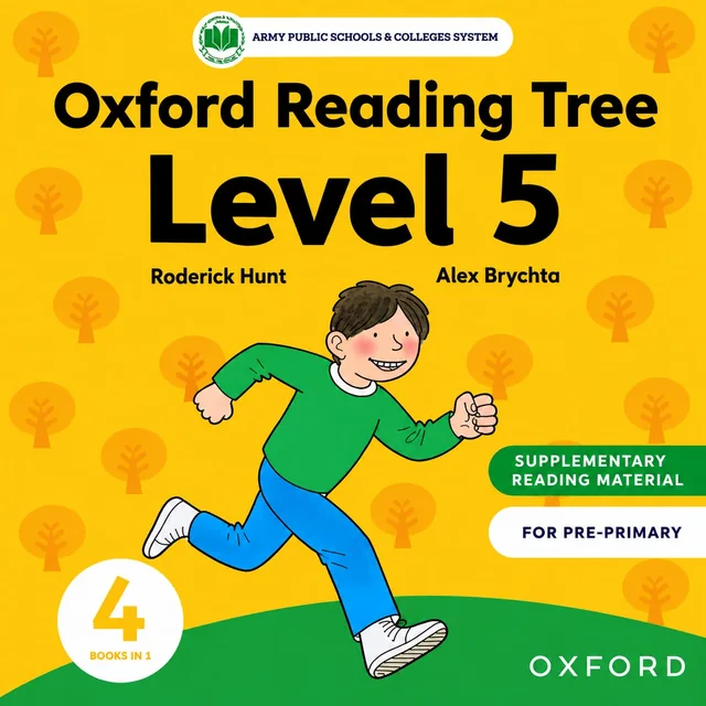 Oxford Reading Tree Level 5 (4 Books in 1) | Pre 1 Reader | Army Public School
